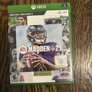 Madden NFL 21 Xbox Game
